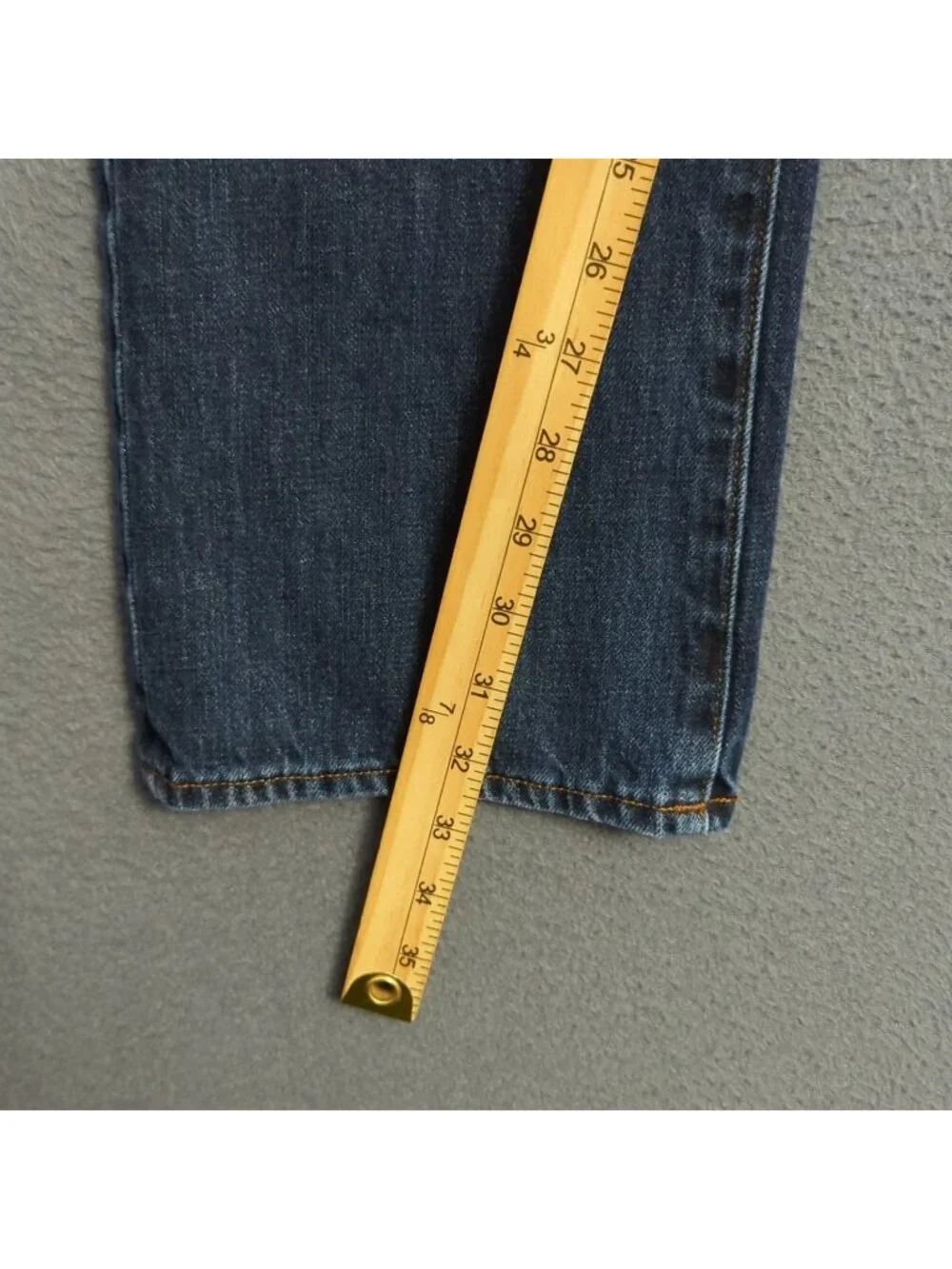 G Star Raw Jeans Men's 33x34 Fits 33x32 Blue 3301 Slim Straight Button Fly Denim
